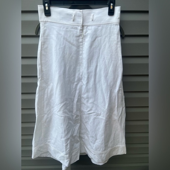 Theory white cotton blend skirt size XS - Picture 6 of 9